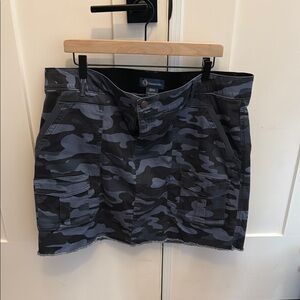 Camouflage Mini Skirt